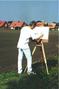 Zeichnungen für den Kalender Kleinburgwedel 2000