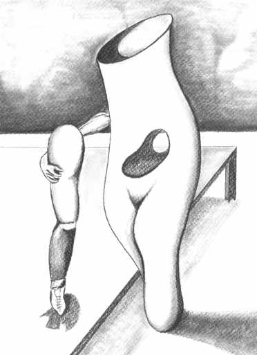 ... die mit dem Bein tanzt